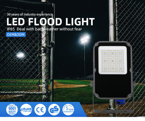 IP66 Íntegro AC100V-277V Voltagem de entrada Lâmpada de inundação LED