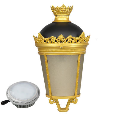 AC Power 70W 90W LED Alumínio vedação exterior post luzes de topo para jardim paisagem