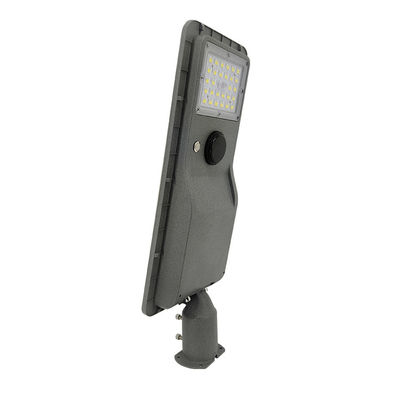 CRI Ra 70 Painel solar 220V Área exterior impermeável IP66 cinza escuro Iluminação solar LED Street