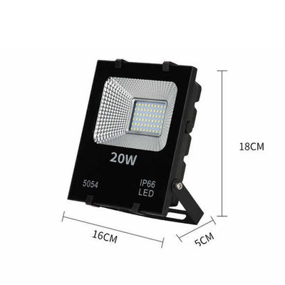 Alumínio 20W 30W 50W 100W 150W 200W 300W Luz de inundação LED para iluminação de estações de pedágio