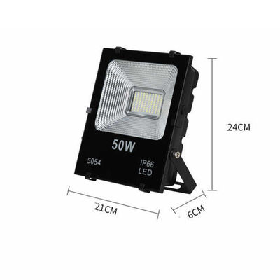 Alumínio 20W 30W 50W 100W 150W 200W 300W Luz de inundação LED para iluminação de estações de pedágio