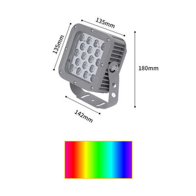 12w 18w 24w 36w 48w Luz LED de inundação com temperatura de trabalho -20 60C e classificação Ip65