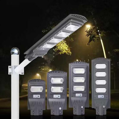 IP65 Iluminação solar à prova d'água exterior 30W 60W 90W 120W 150W Iluminação de rua LED integrada