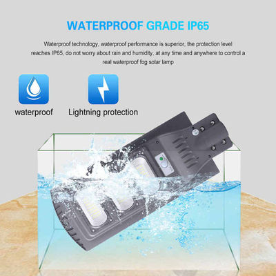 IP65 Iluminação solar à prova d'água exterior 30W 60W 90W 120W 150W Iluminação de rua LED integrada