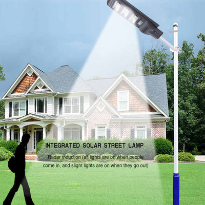 IP65 Iluminação solar à prova d'água exterior 30W 60W 90W 120W 150W Iluminação de rua LED integrada
