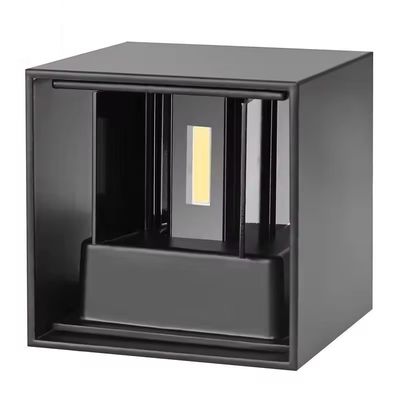 Índice de Representação de Cores Ra 80 Luz de Parede Externa Moderna LED Ímpeto de Água IP65 Luz para cima para baixo