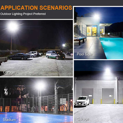 Luz de rua LED brilhante Ip66 resistente à água poupando energia luz de inundação exterior