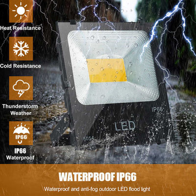 Luz de rua LED brilhante Ip66 resistente à água poupando energia luz de inundação exterior