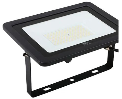Atualização de luz de inundação LED de 100W com sensor 6500K 10000Lm Projetor à prova d'água IP65 externo