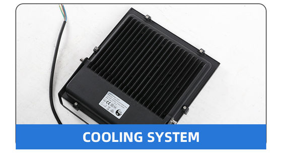 100W Lâmpada de Inundação LED Exterior IP65 Impermeável com Sensor 6500K 10000Lm Luz de Segurança Luz de Inundação Branca