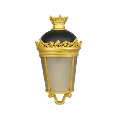 Iluminação de jardim exterior quadrada Iluminação de rua LED com índice de renderização de cores de 70 Ra