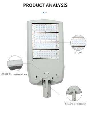 Difusão de alumínio IP65 à prova d'água Luz de rua LED exterior 70 Ra 5 200W/250W/300W/350W