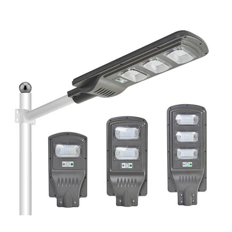 SMD Alumínio 100W 200W 300W Solar LED Street Lamp para Agi32 Layout Lighting Solutions