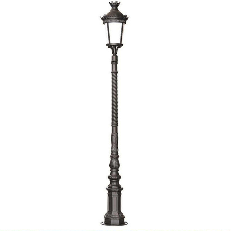 Lâmpada de jardim LED impermeável para decoração de jardim antiga europeia 9,5kg