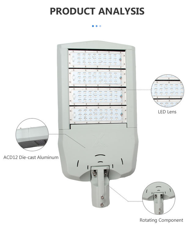 Difusão de alumínio IP65 à prova d'água Luz de rua LED exterior 70 Ra 5 200W/250W/300W/350W